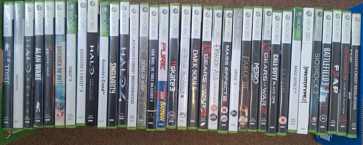 36 × Xbox 360 Games  Mixed Lot  Mostly Good Condition