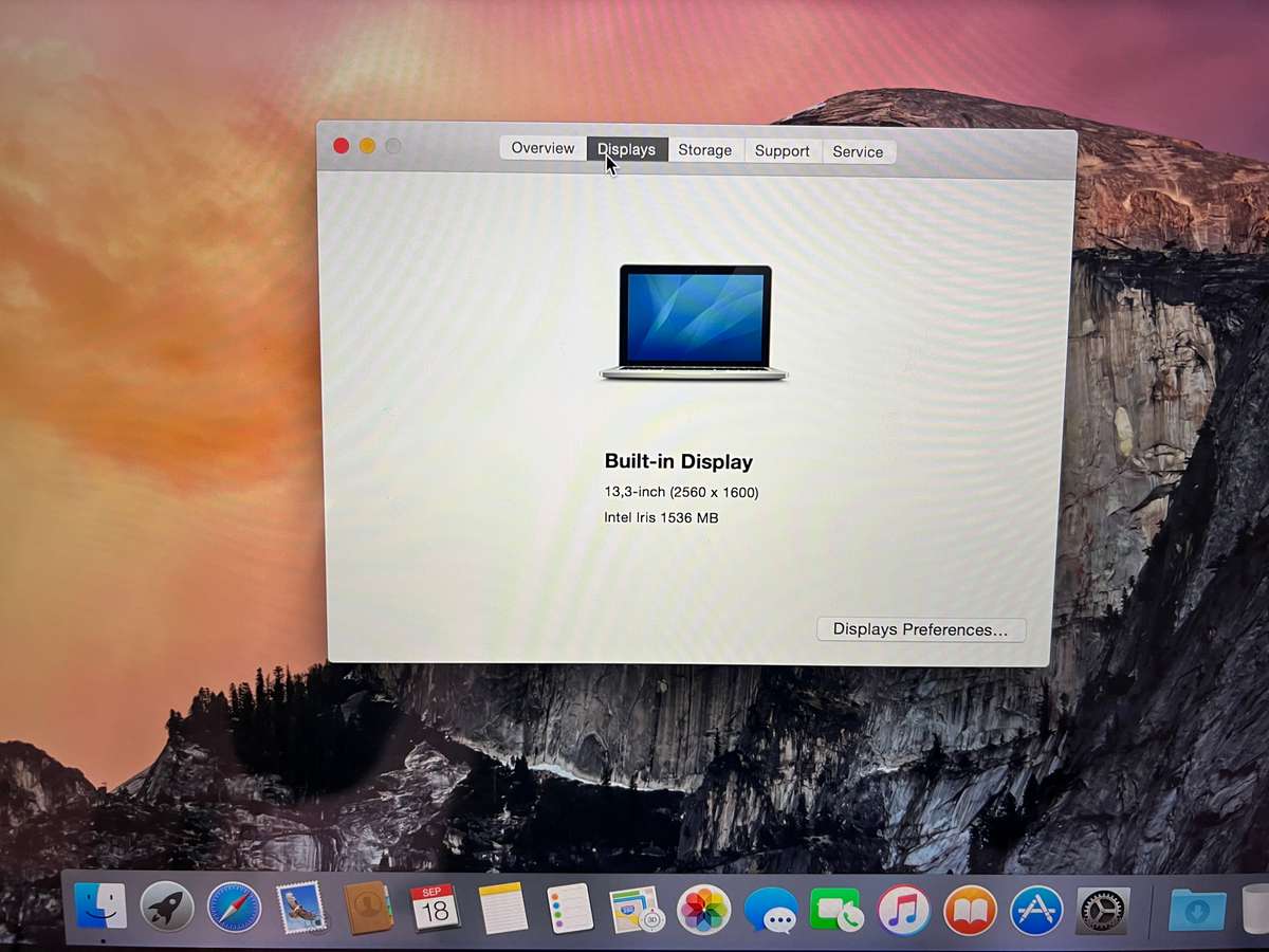 MacBook Pro 13.3-inch 2014 Retina | Core i5 2.6GHz | 8GB RAM | 128GB SSD