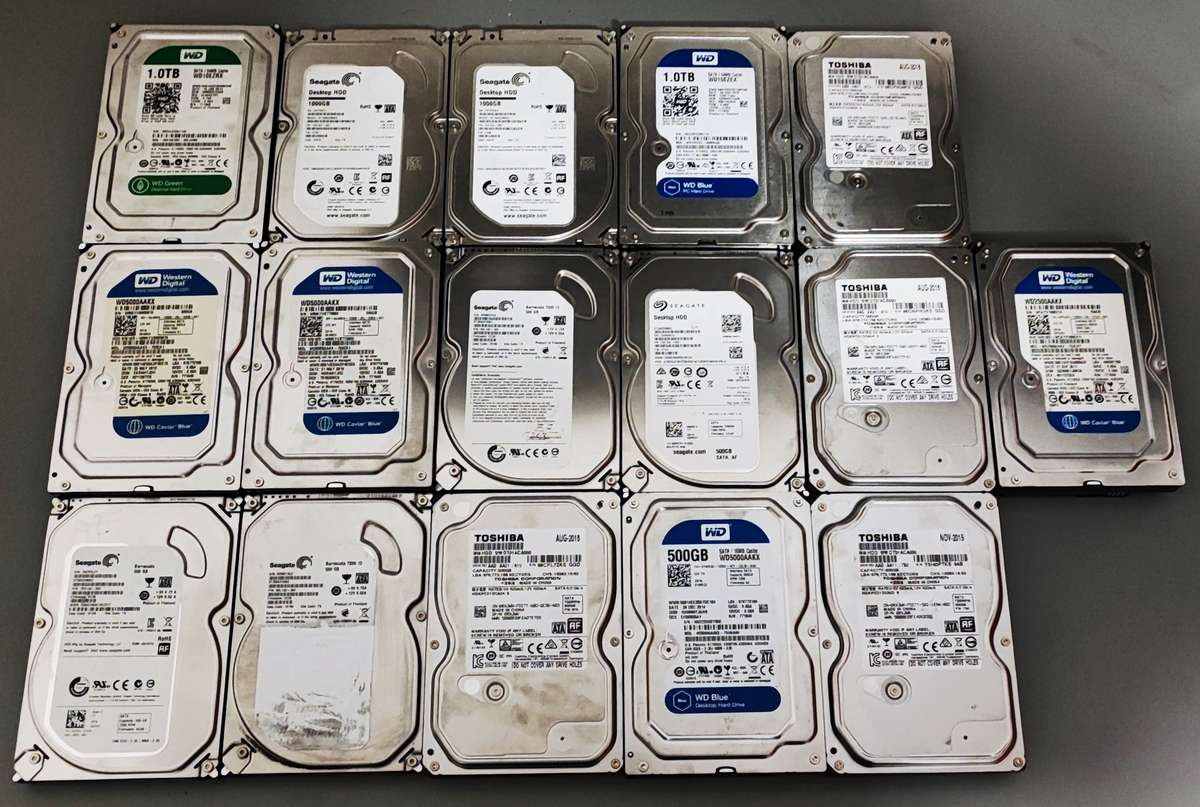 18 x Computer Hard Drives