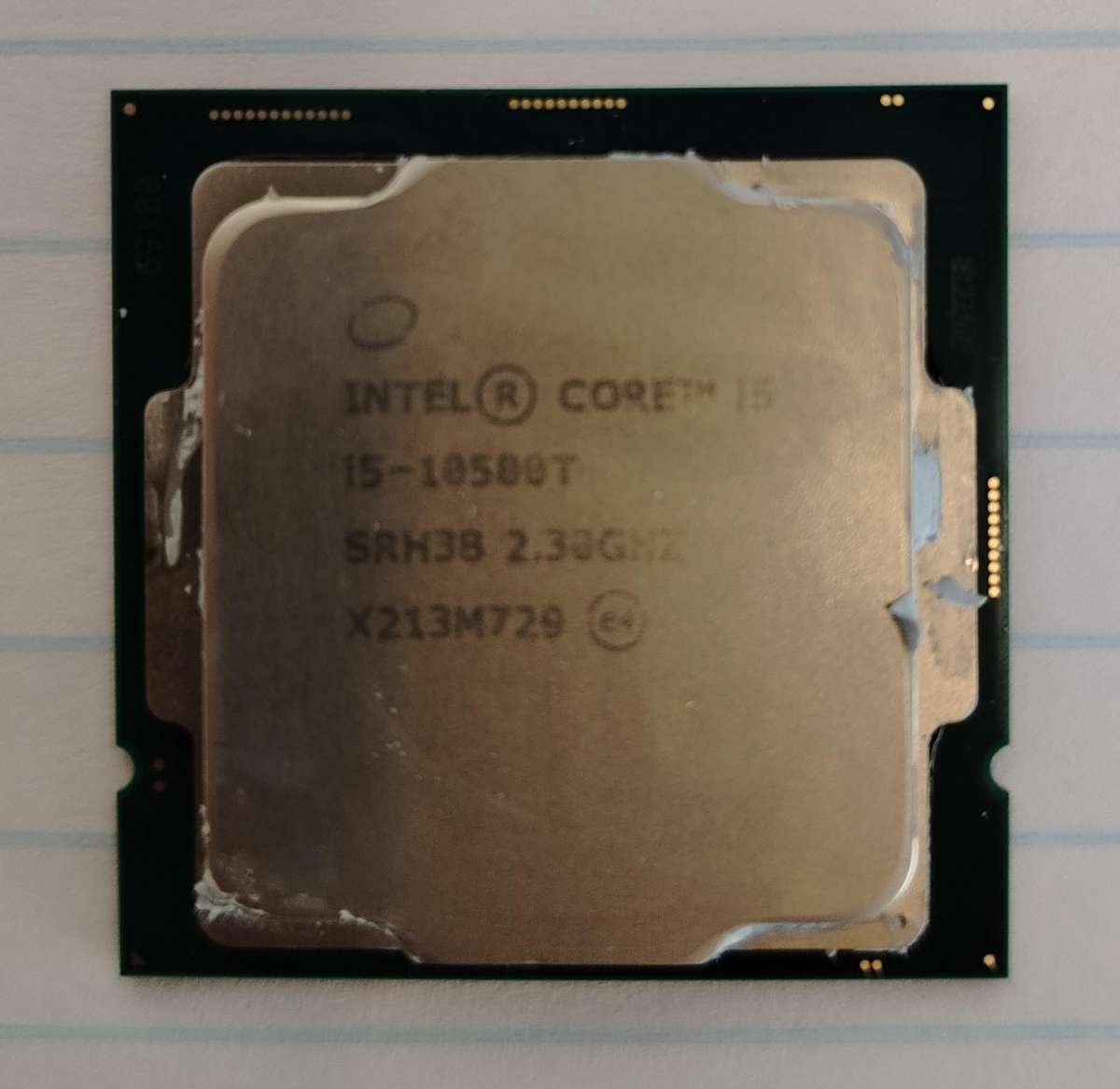 CPU Intel Core i5 10500T 10th Gen - 2.3GHz - 6 Cores - 12 Threads