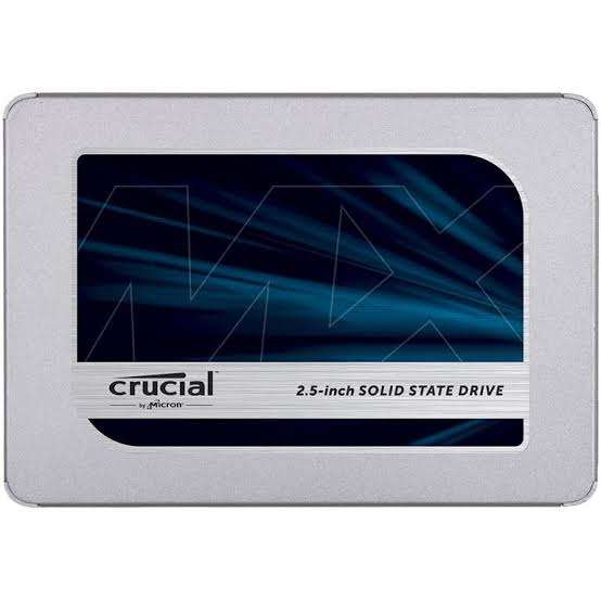 250GB Crucial MX500 SSD 2.5"