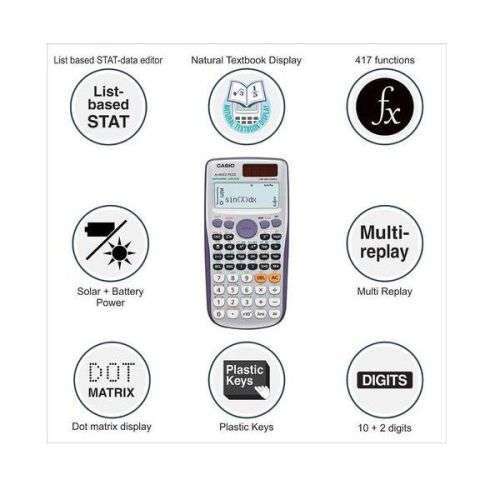 Casio FX 991ES Plus - Advanced Scientific Calculator