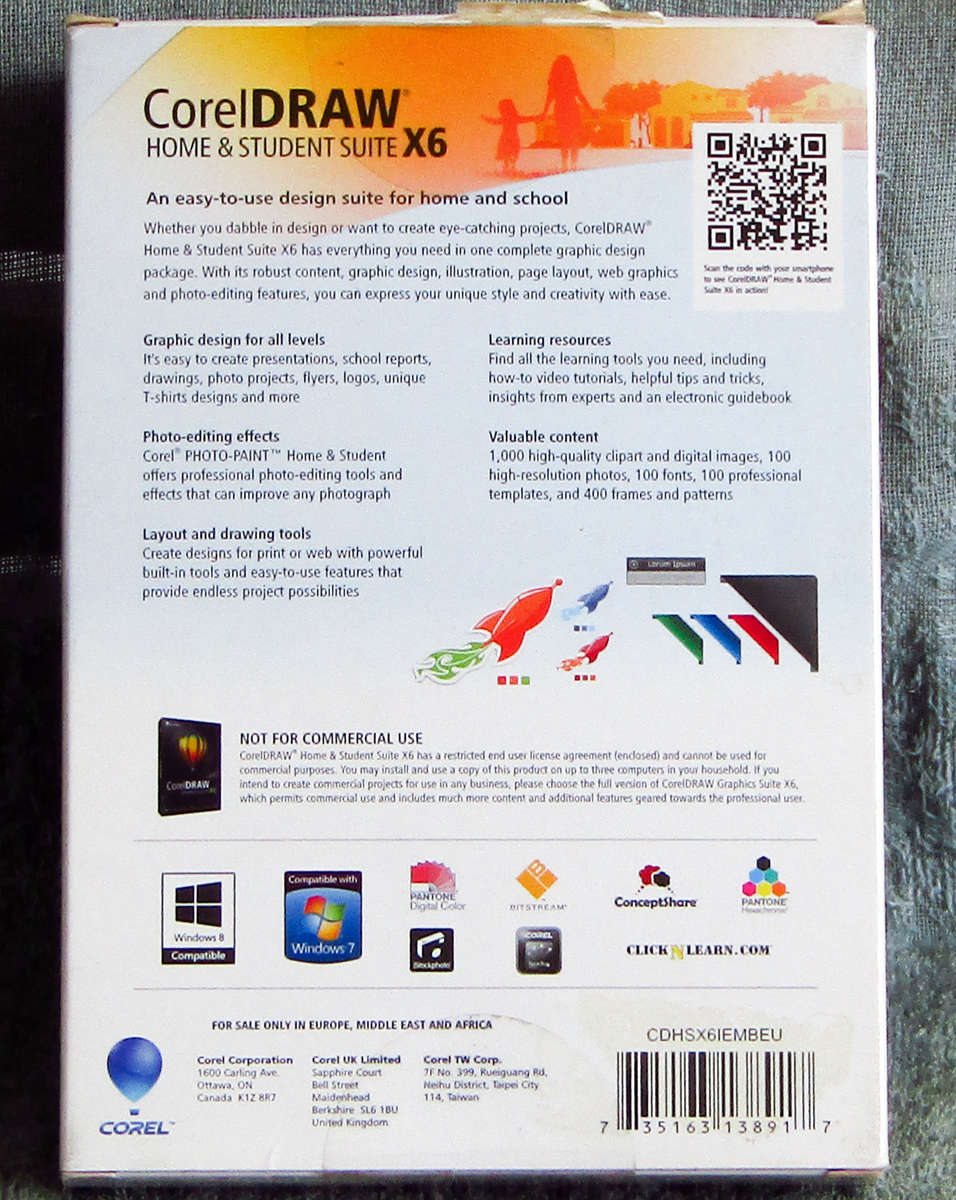 CorelDRAW HOME & STUDENT SUITE X6
