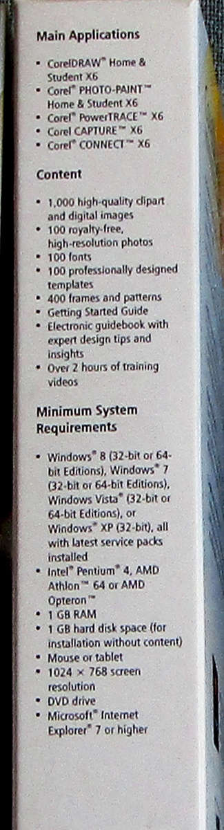 CorelDRAW HOME & STUDENT SUITE X6