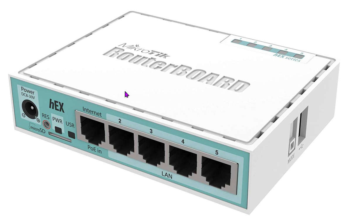 Mikrotik hEX RB750Gr3 5-port Ethernet Gigabit Router