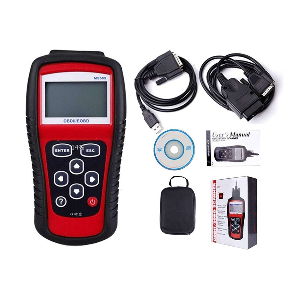 Autel MaxiScan MS509 OBD 2 / EOBD Scanner Car Diagnostic Auto Code Scanner Reader