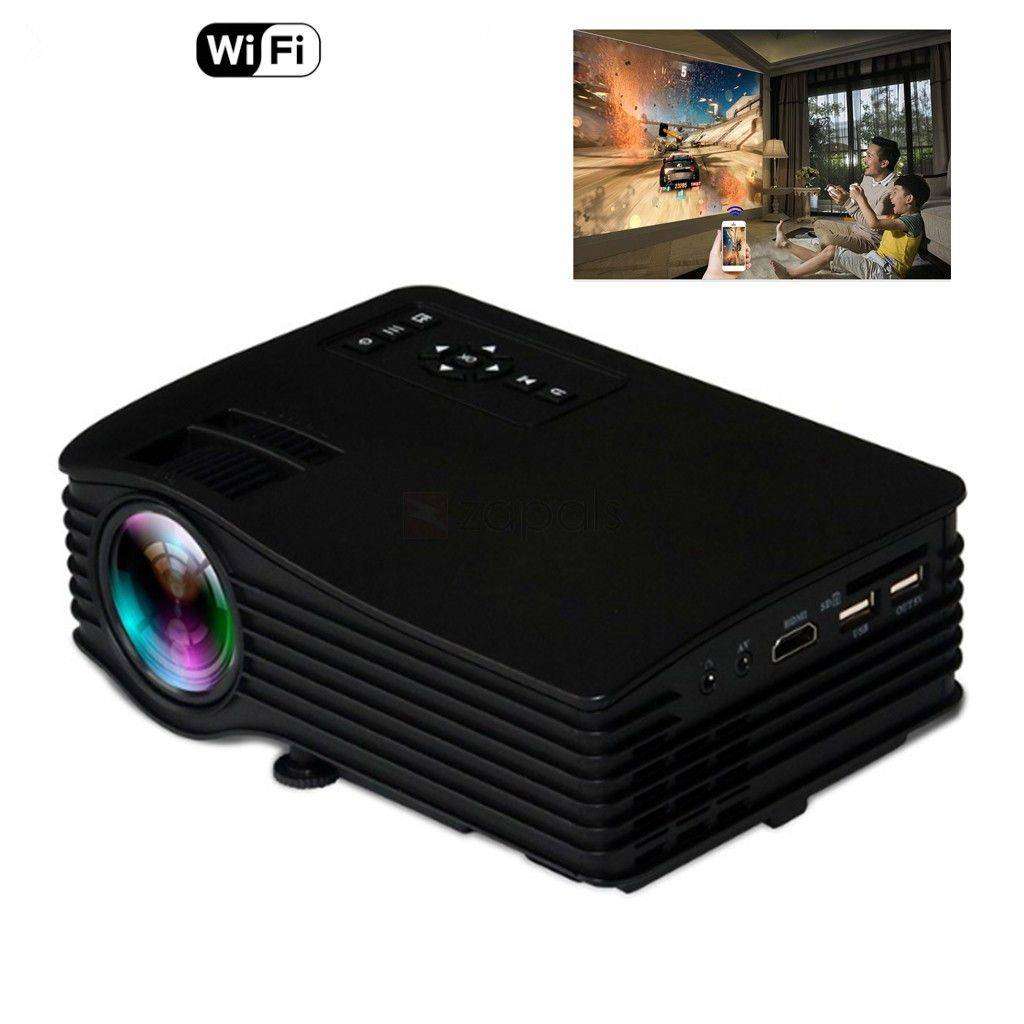 Portable LED WiFi Home Cinema Projector