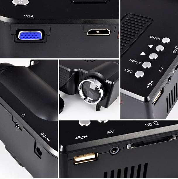 Multi-purpose compact HD 1080 projector for home theatres