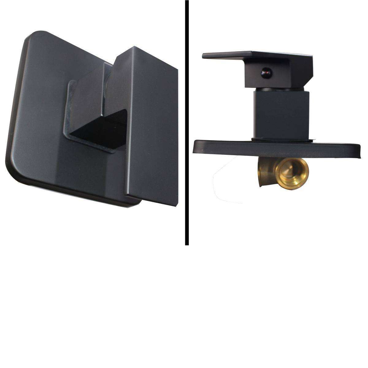 Concealed Single Lever Square Shower & Bath Mixer