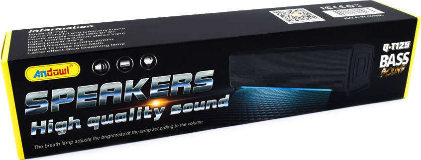 Andowl Q-T125 Computer Speaker with 3W Power  Speakers 100120