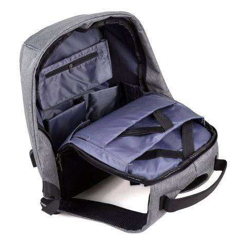 Anti-theft Travel Backpack Laptop School Bag with USB Charging Port