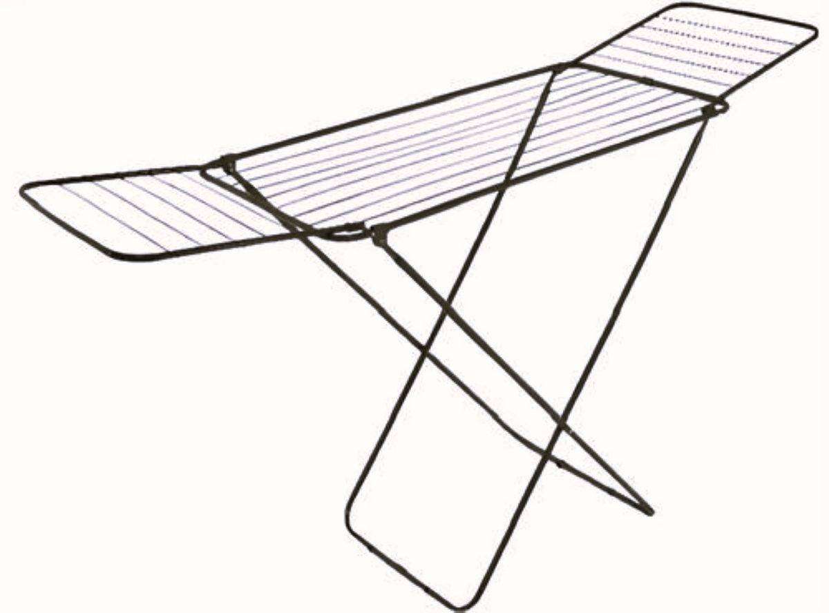 Portable Folding Laundry Airer - 170 x 55 x 102cm