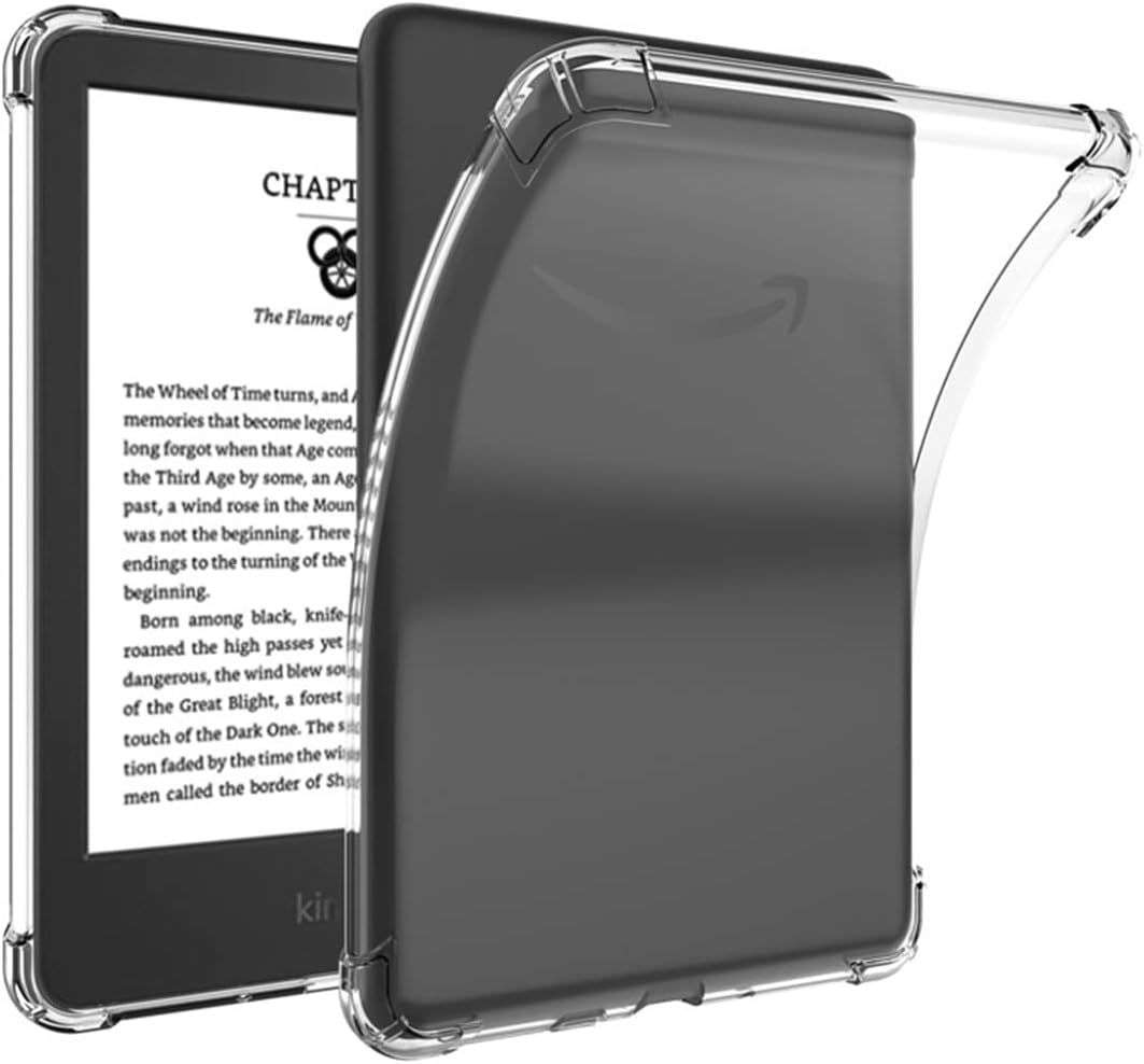 CAWA Clear Cover for Amazon Kindle (choose model/size when you checkout)