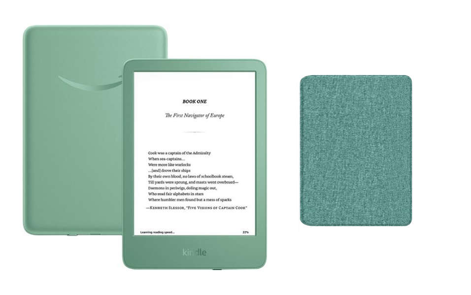 Amazon Kindle 2024 Bundle (Kindle 6" Gen 11 + Smart Cover) -NO ADS-