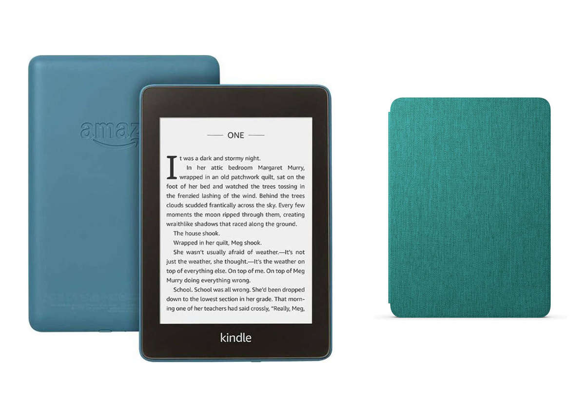 Amazon Kindle Paperwhite Gen 10 32gb Bundle (Kindle Paperwhite Gen 10 -Ad-supported- + smart cover)
