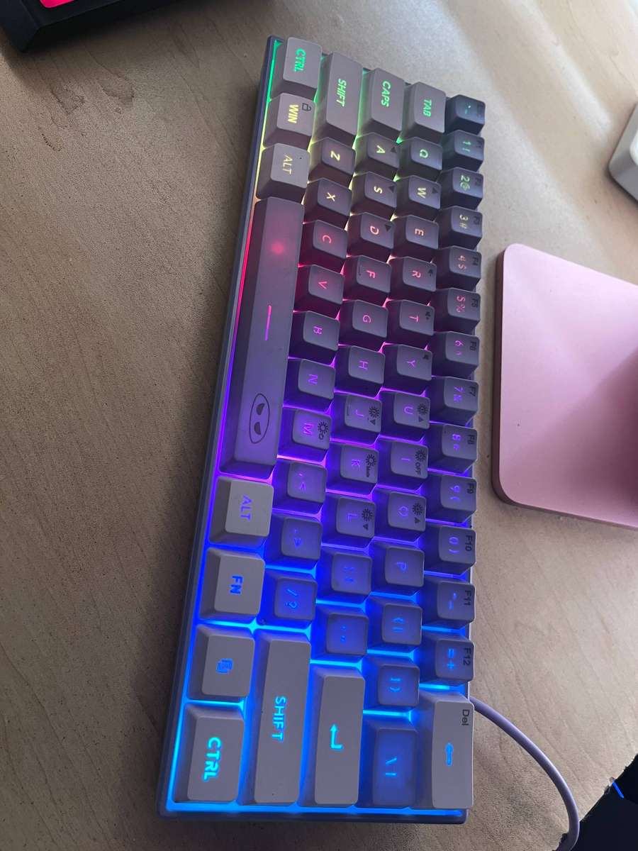 RGB Gaming Keyboard Mini - Purple