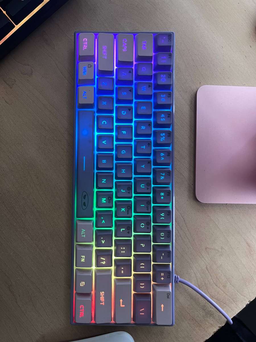 RGB Gaming Keyboard Mini - Purple
