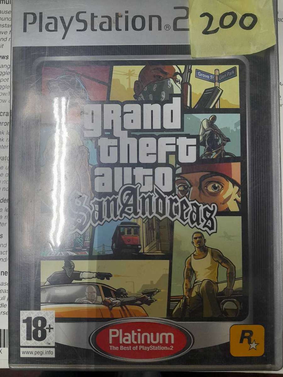 PS2 GTA San Andreas