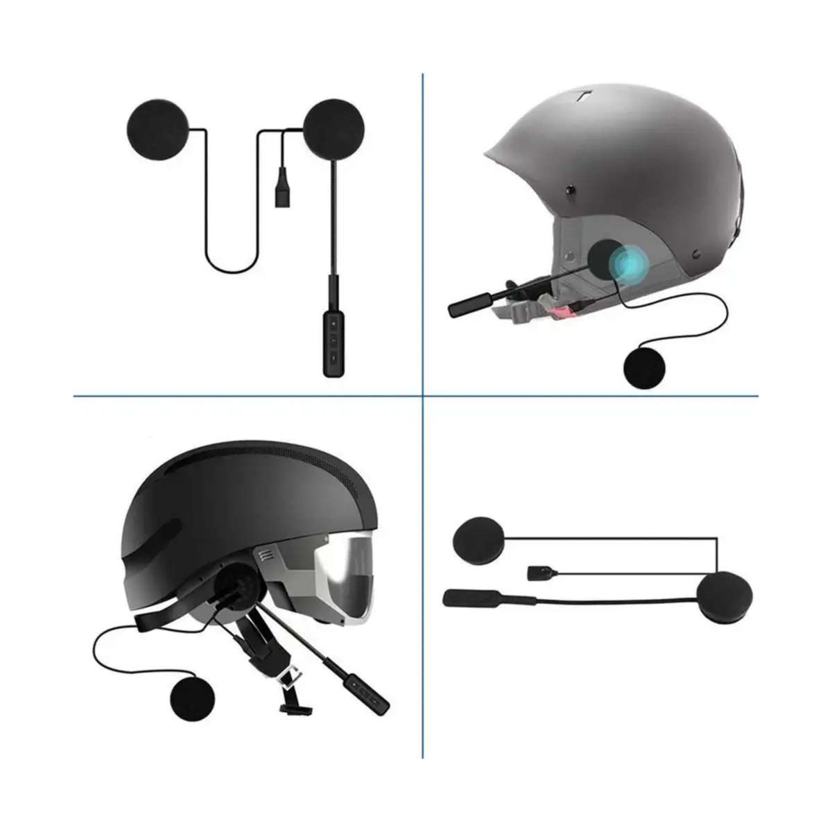 Bluetooth Helmet Headset For Motorbike Q-L027