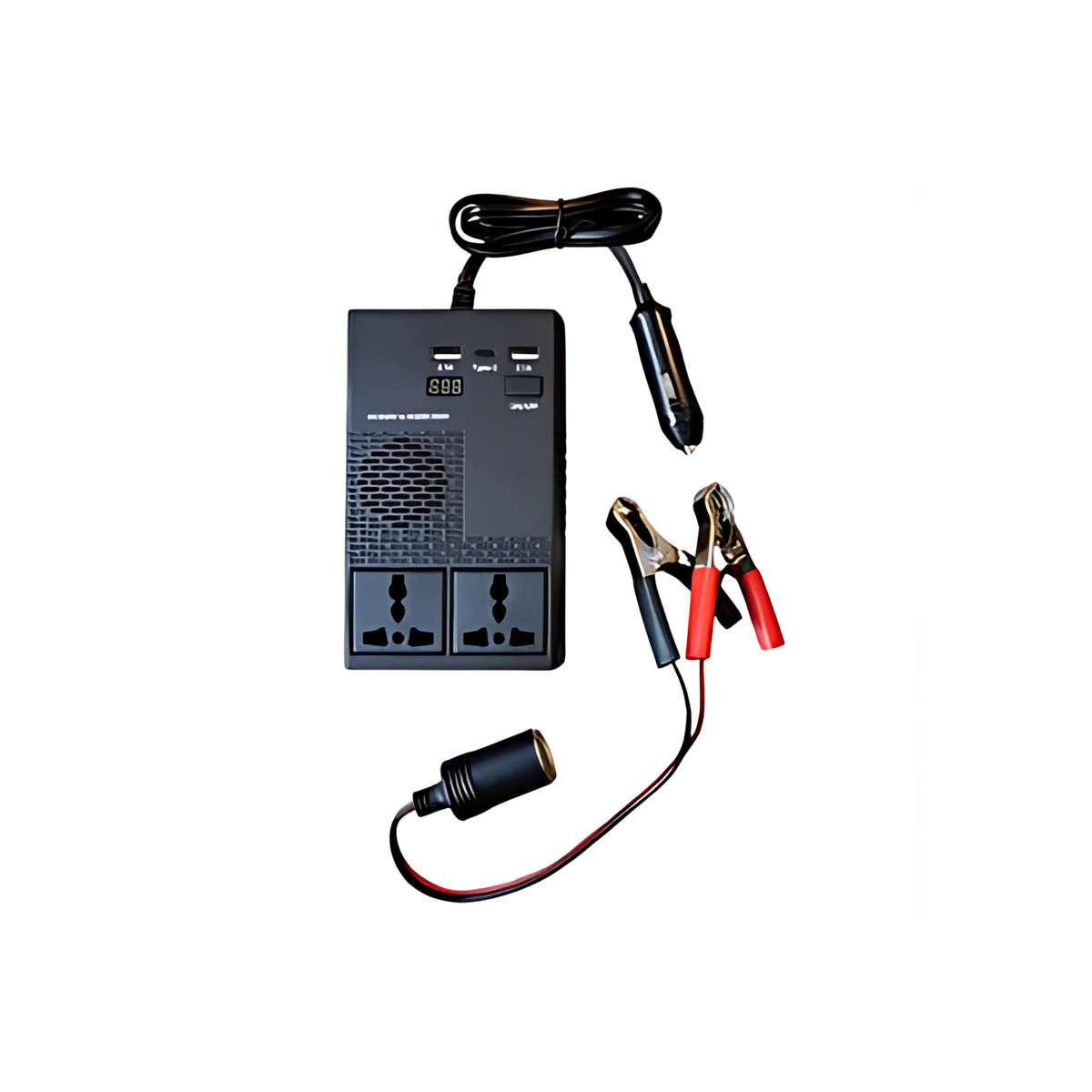 Car Power Inverter 150W Led Display Type-C Port NO-1662