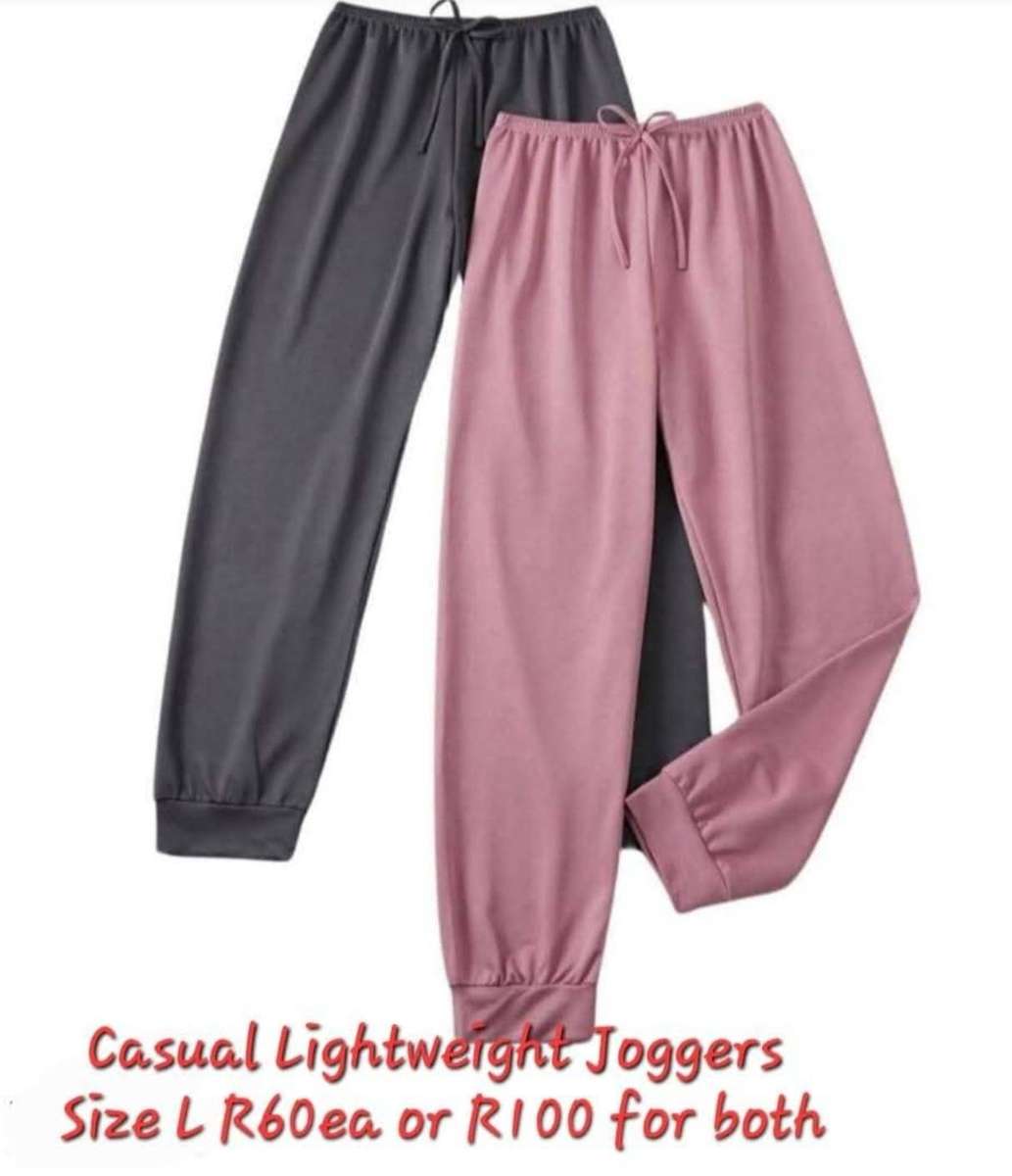 Lightweight Casual Jogger -Grey  And Pink  (both)-    Excellent Condition