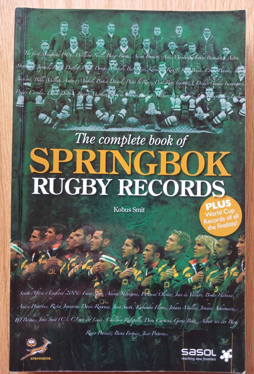 The complete book of Springbok rugby records