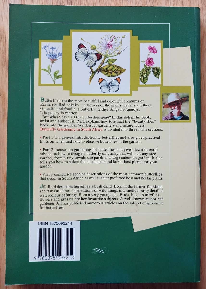 Butterfly gardening in South Africa by Jill Reid