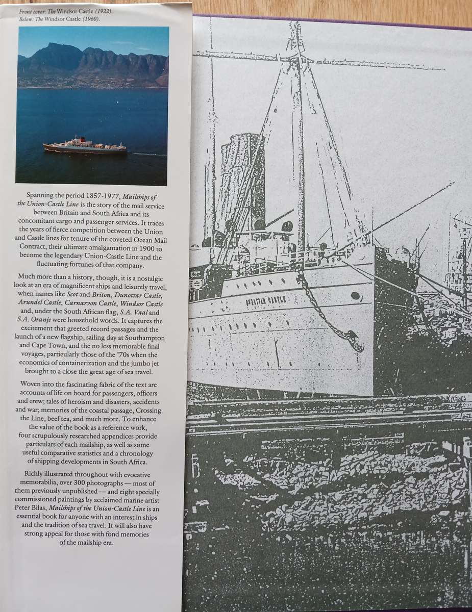 Mailships of the Union-Castle line by C.J. Harris and Brian D. Ingpen