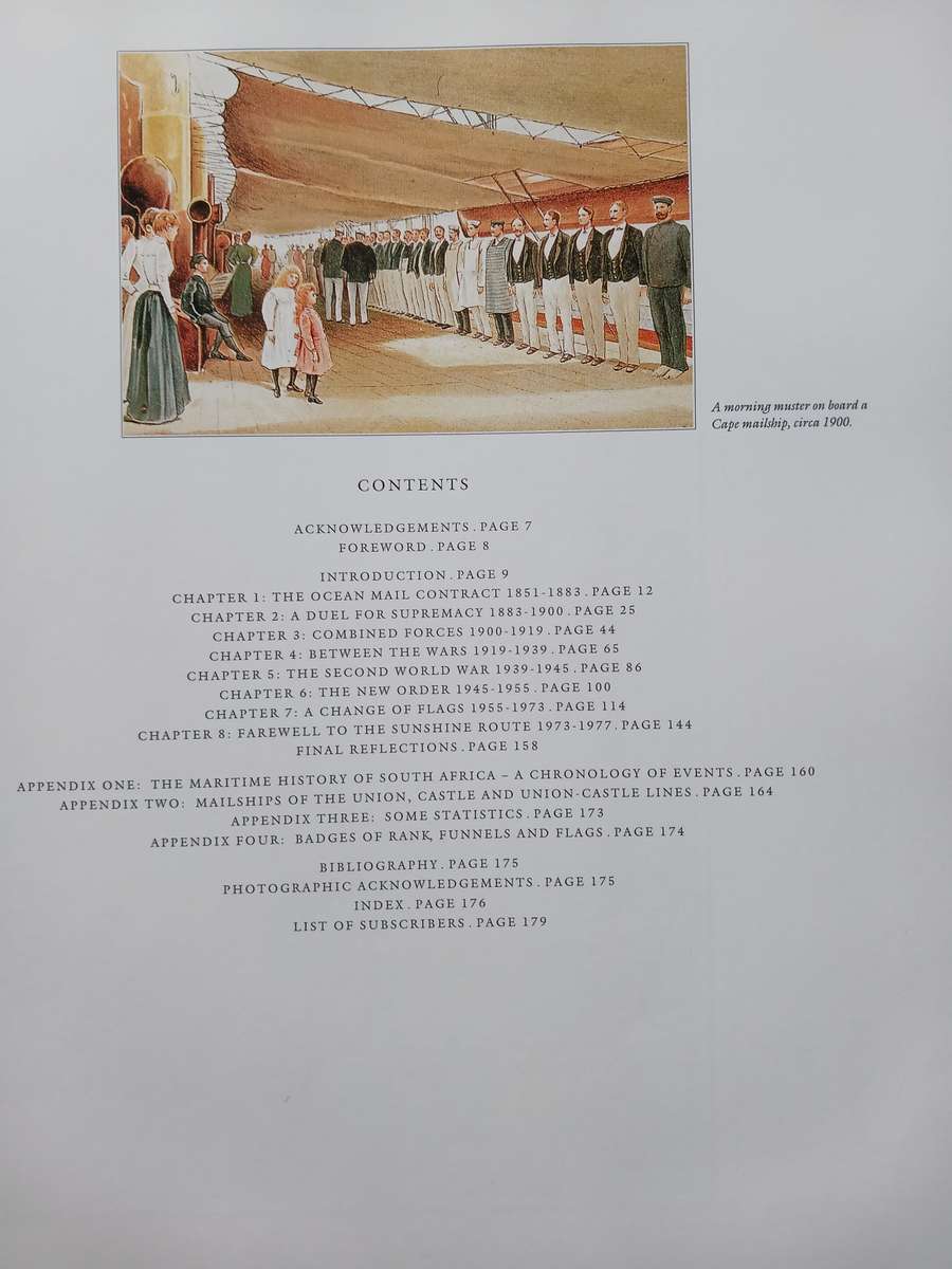 Mailships of the Union-Castle line by C.J. Harris and Brian D. Ingpen