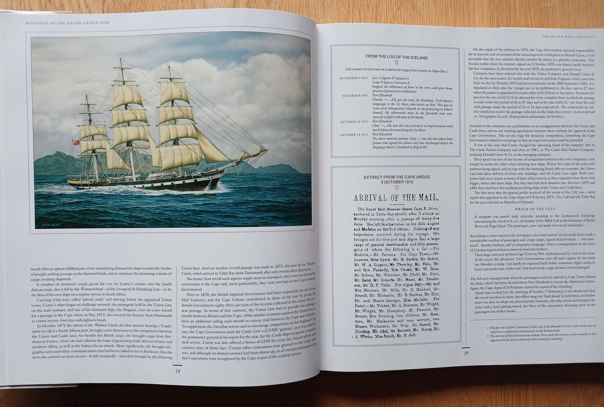 Mailships of the Union-Castle line by C.J. Harris and Brian D. Ingpen