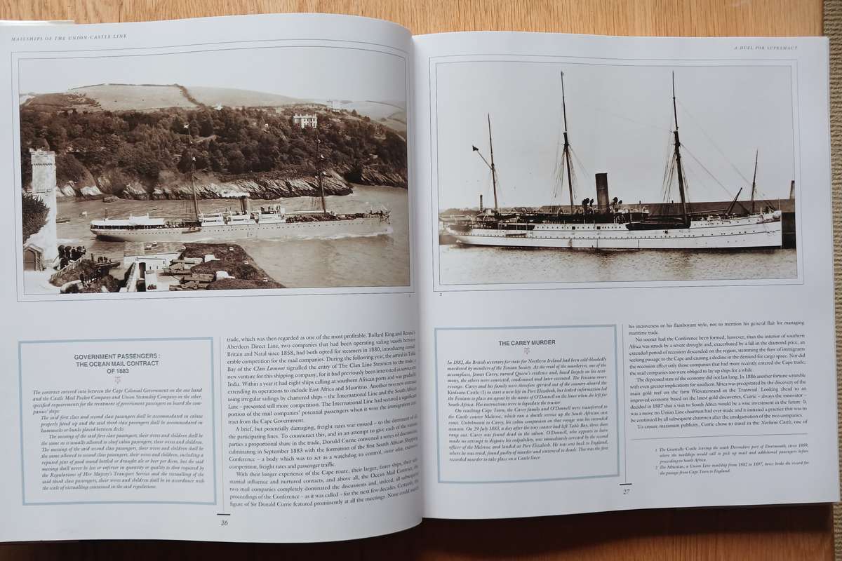 Mailships of the Union-Castle line by C.J. Harris and Brian D. Ingpen