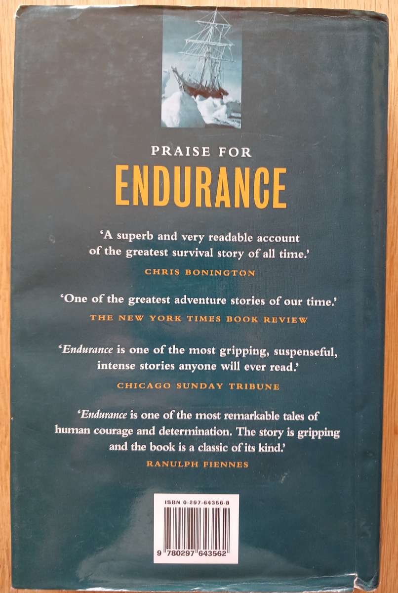 Endurance - The true story of Shackleton's incredible voyage to the Antatarctic by Alfred Lansing