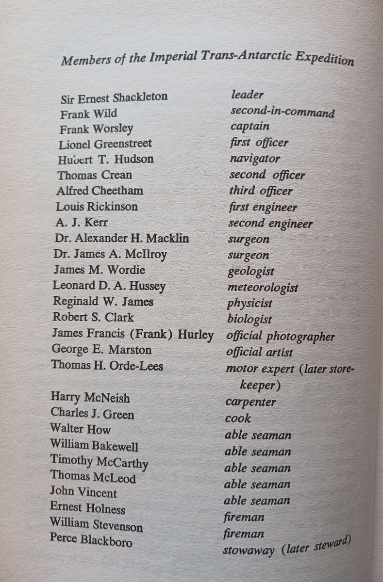 Endurance - The true story of Shackleton's incredible voyage to the Antatarctic by Alfred Lansing