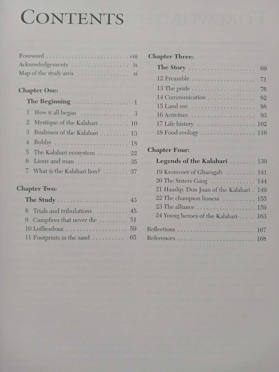 Hunters of the Dunes - The story of the Kalahari lion by Fritz Eloff