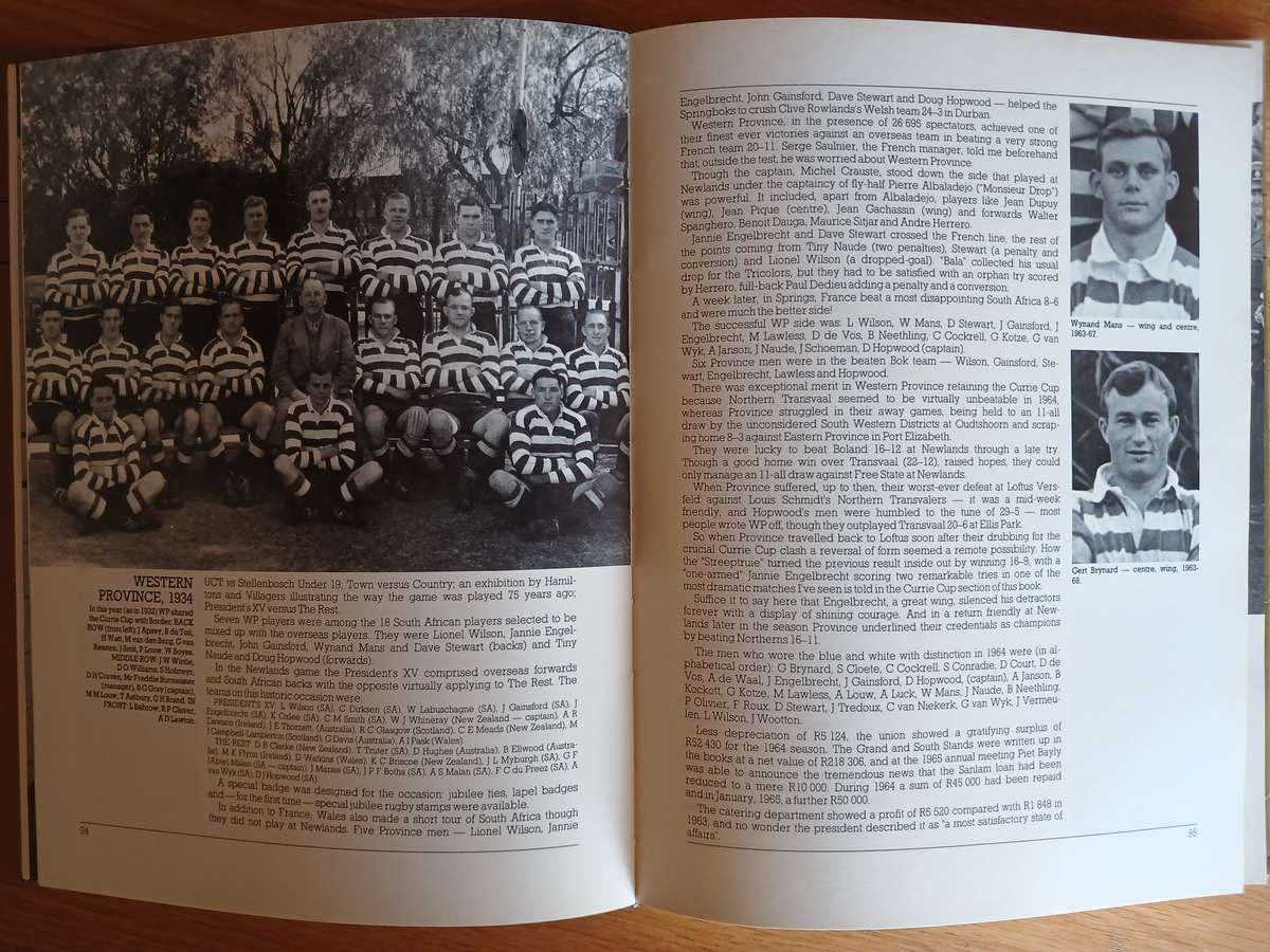 W.P. Rugby Centenary 1883-1983