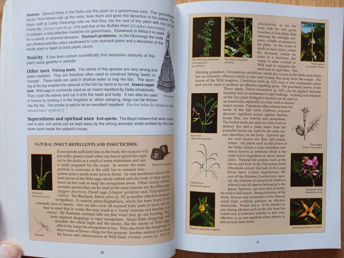 Trees & Shrubs of the Okavango Delta - Medicinal uses and Nutritional Value