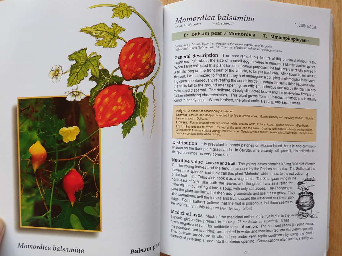 Trees & Shrubs of the Okavango Delta - Medicinal uses and Nutritional Value