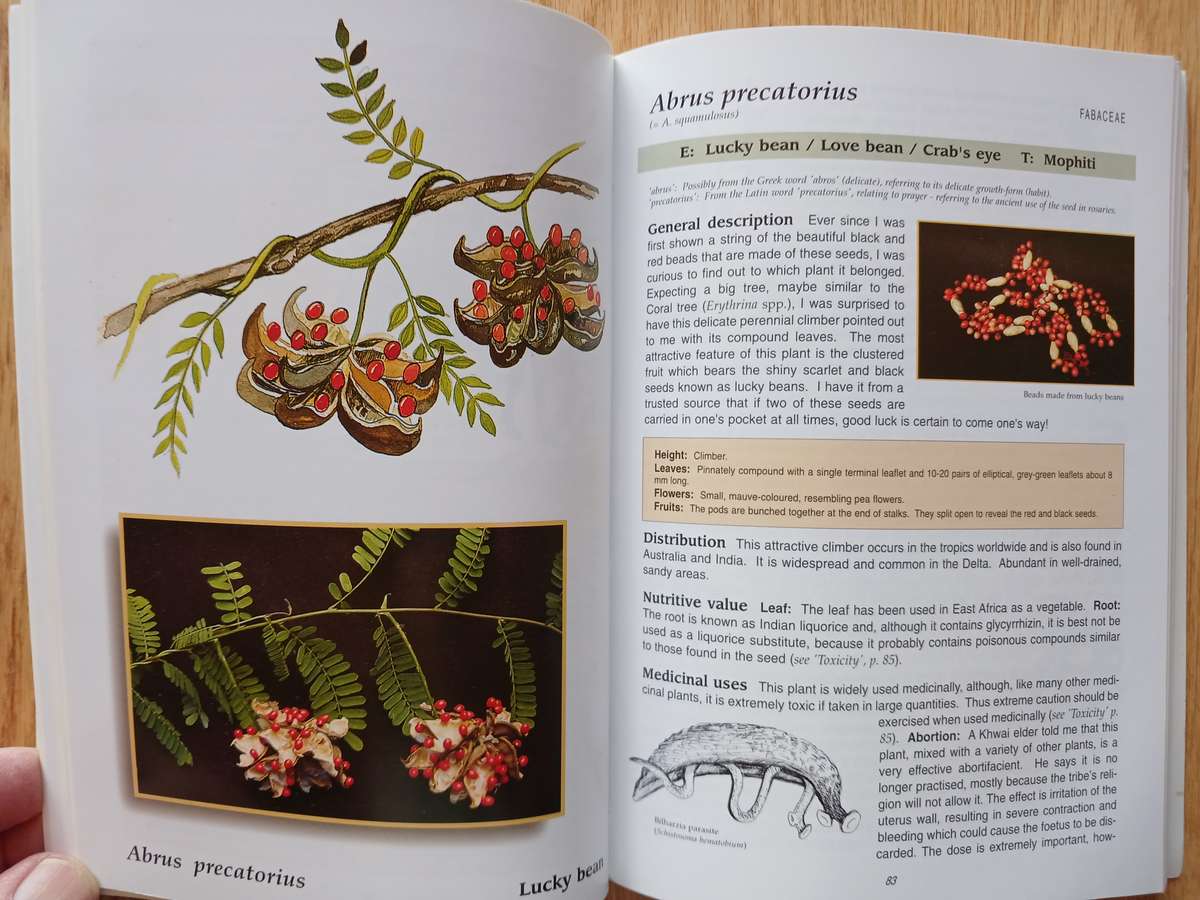 Trees & Shrubs of the Okavango Delta - Medicinal uses and Nutritional Value