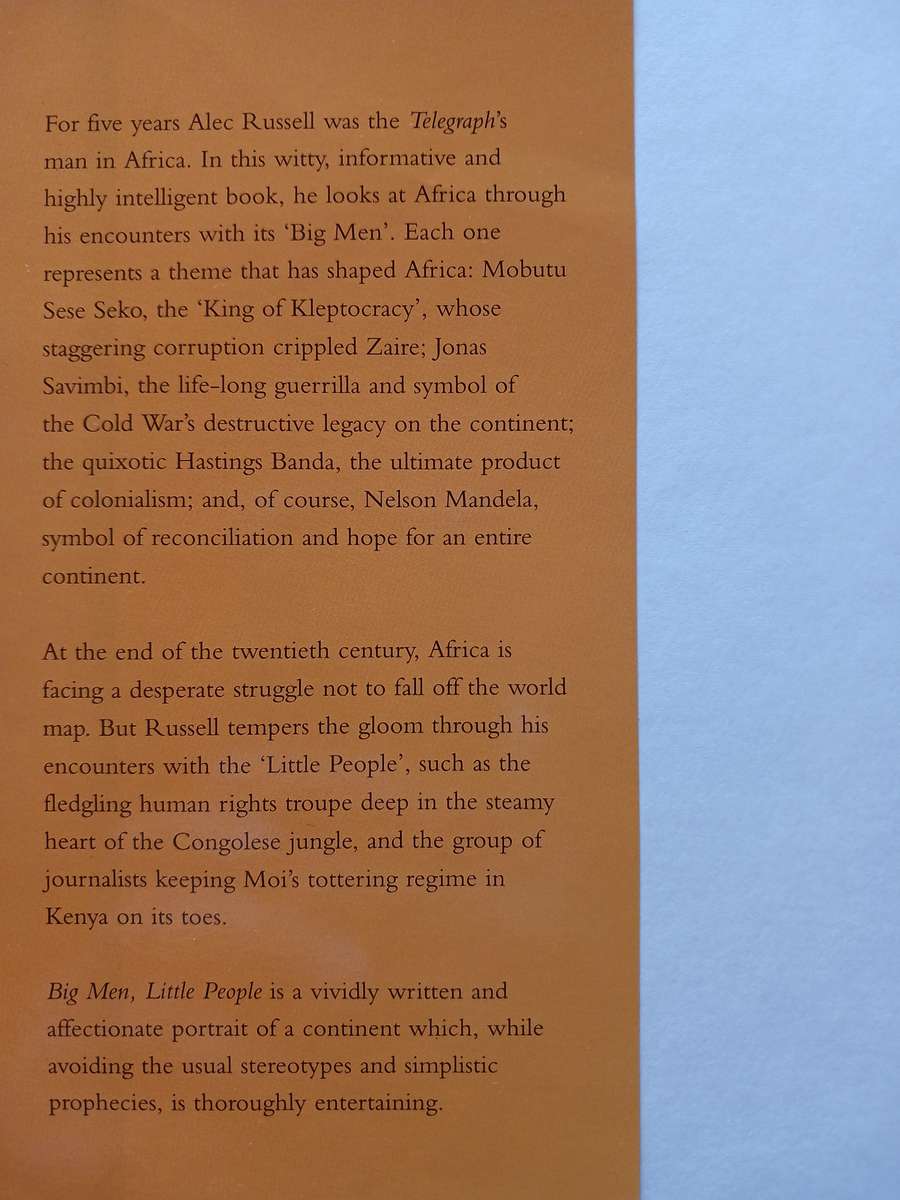 BIg Men, Little People - Encounters in Africa