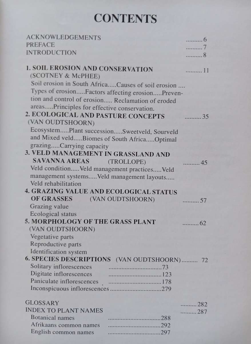 Grasses of South Africa