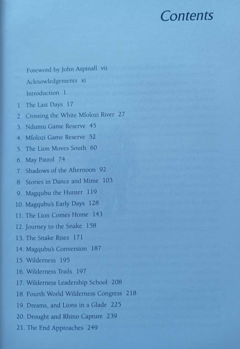 Zululand Wilderness - Shadow and Soul