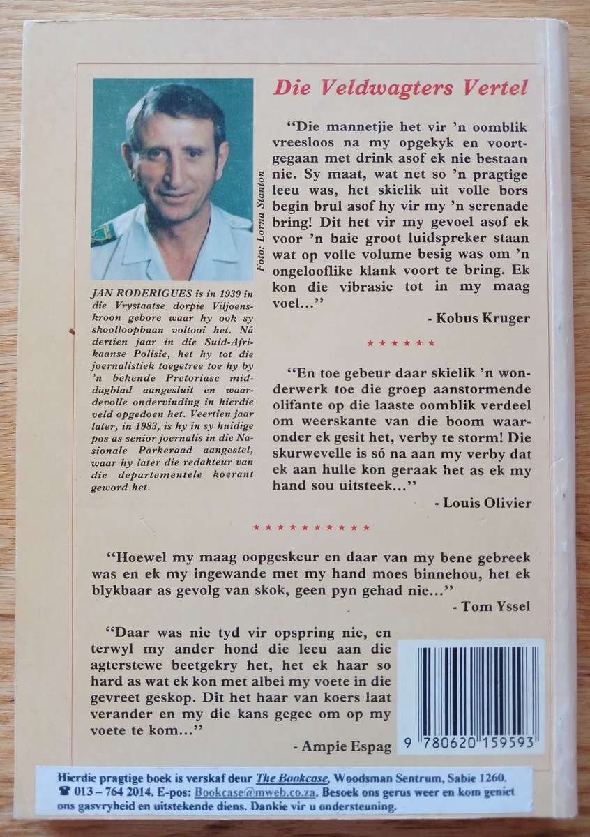 Die Veldwagters Vertel - 78 Ware Verhale uit ons Nasionale Parke (SIGNED COPY)