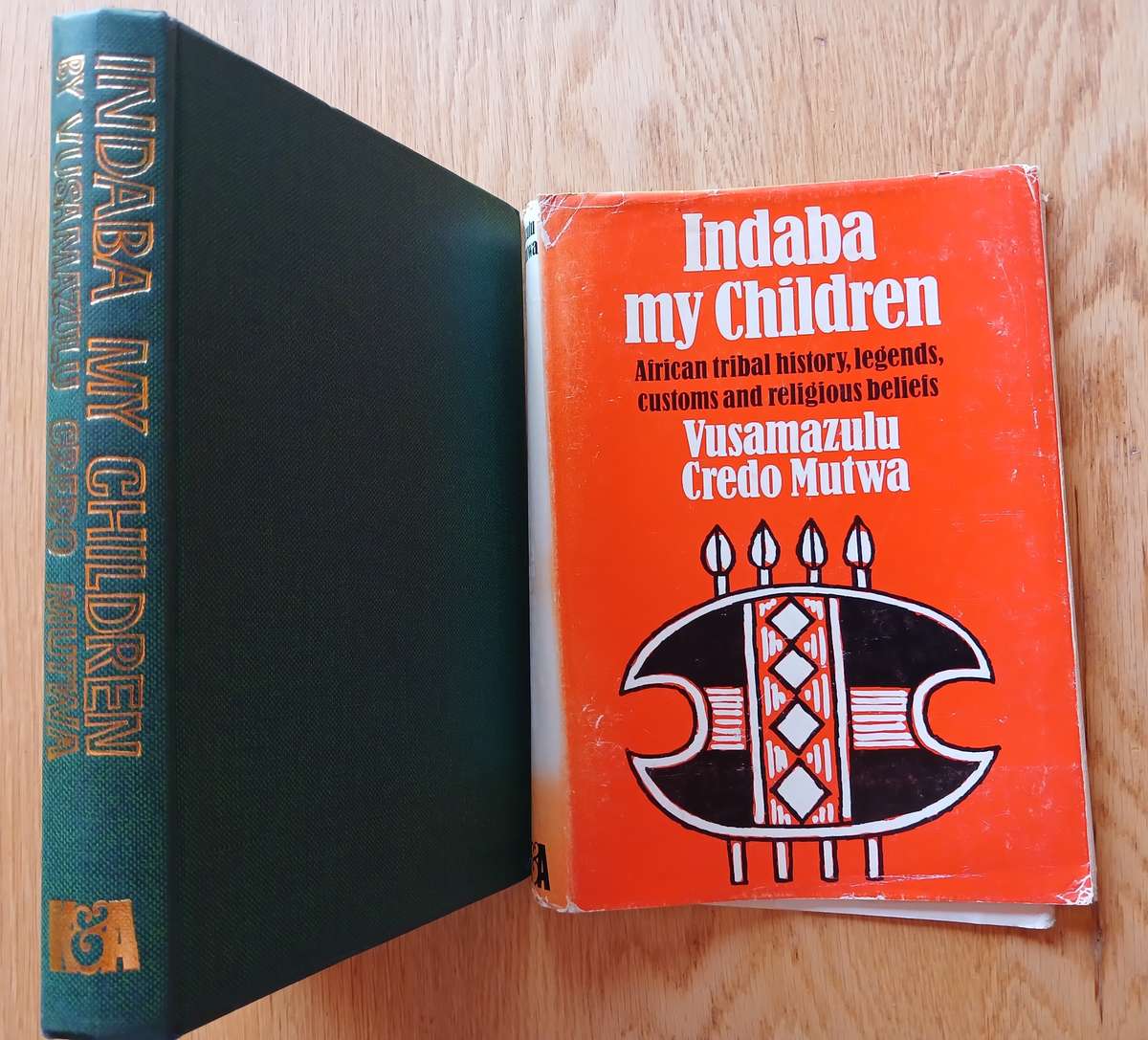 Indaba my Children  - African Tribal History, legends, customs and religious beliefs by Credo Mutwa