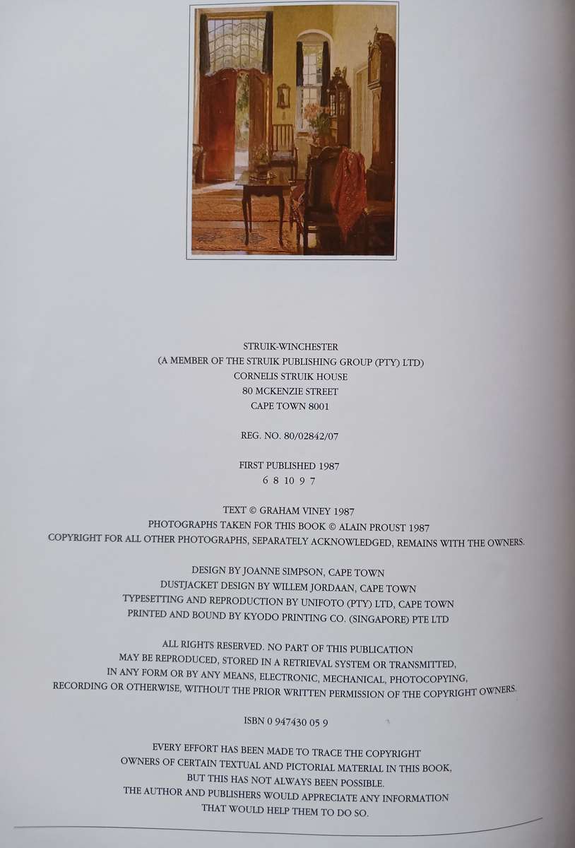 Colonial Houses of South Africa