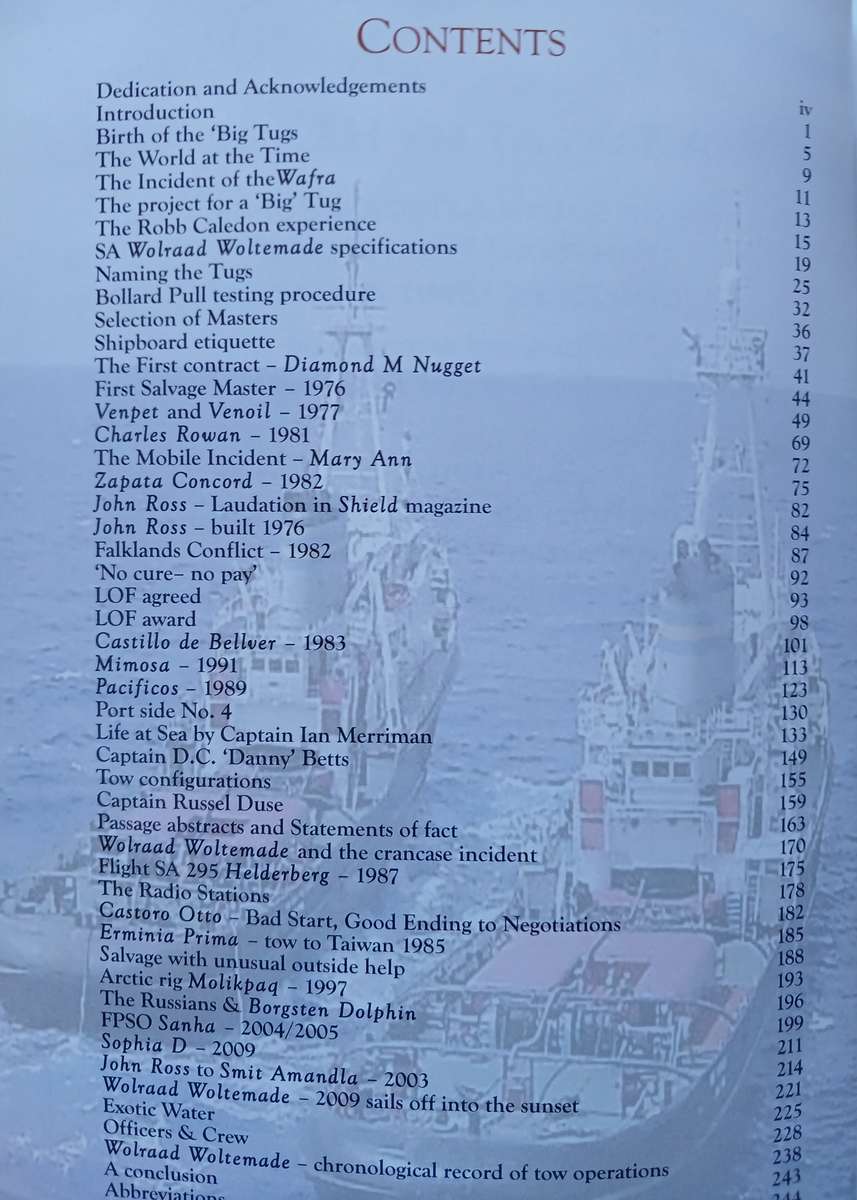 A Tug at my Heart - Stories of South Africa's Super Tugs 'Wolraad Wolteade" & 'John Ross (Smit Amand