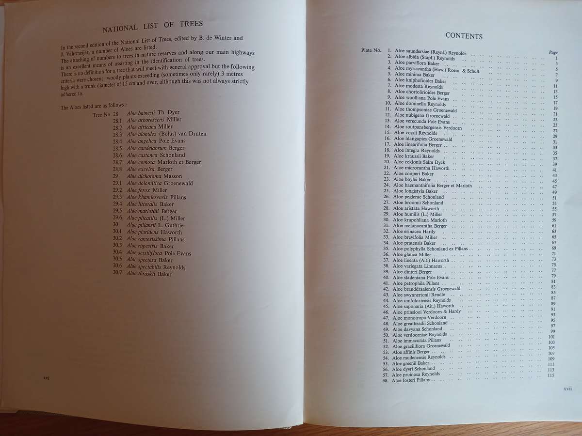 Aloes of the South African Veld