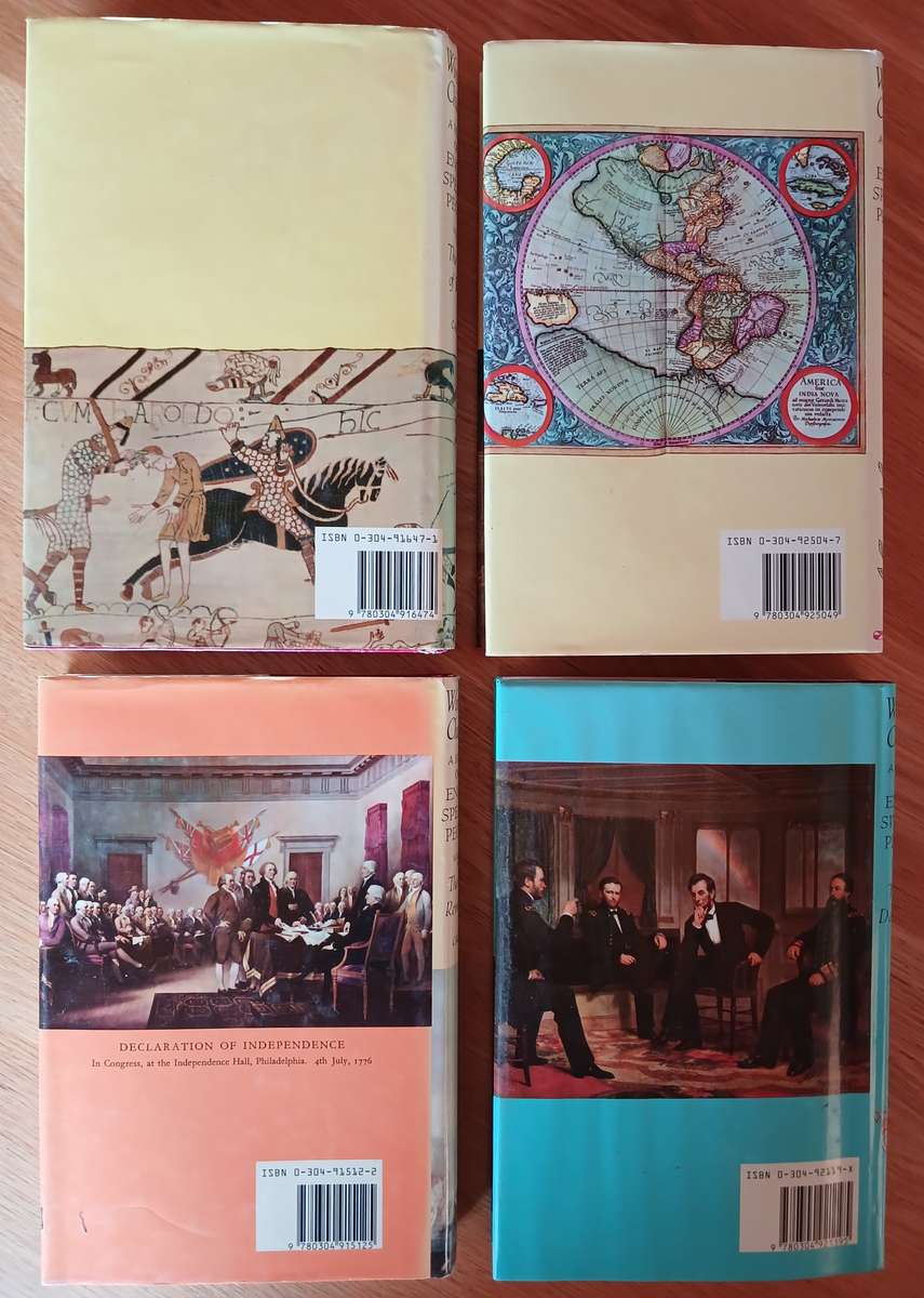 A History of the English-Speaking Peoples (Complete set of 4 Volumes) by Winston S. Churchill