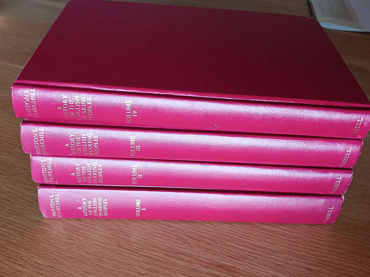 A History of the English-Speaking Peoples (Complete set of 4 Volumes) by Winston S. Churchill