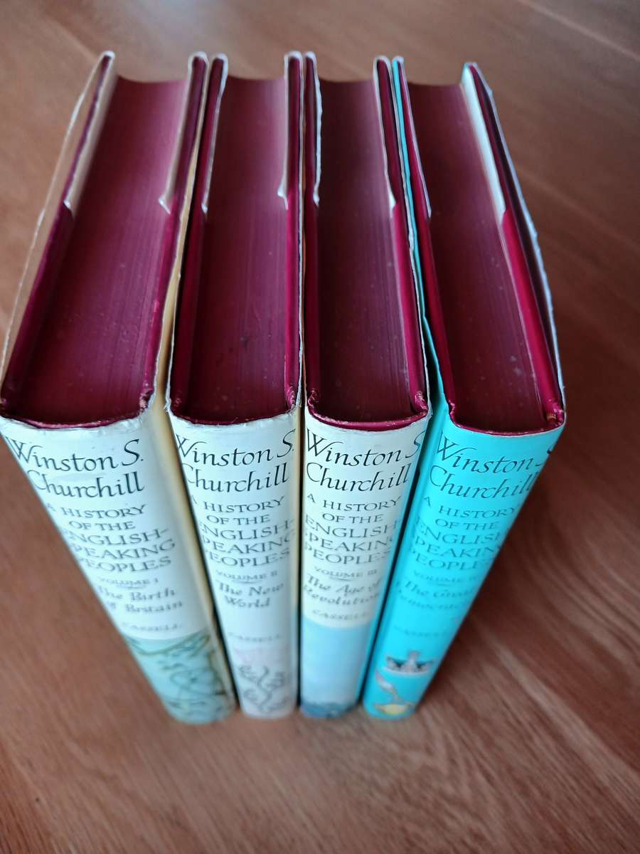 A History of the English-Speaking Peoples (Complete set of 4 Volumes) by Winston S. Churchill