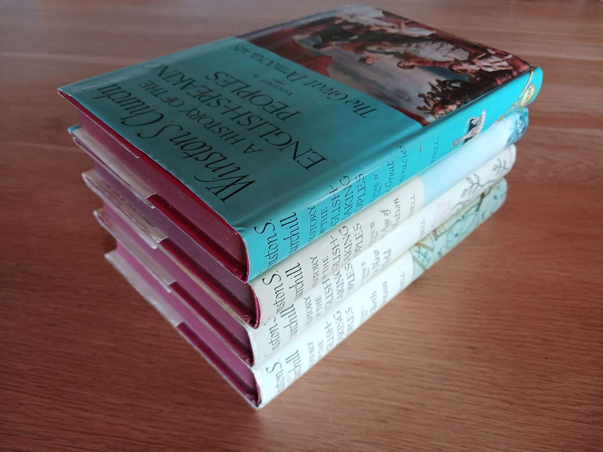A History of the English-Speaking Peoples (Complete set of 4 Volumes) by Winston S. Churchill